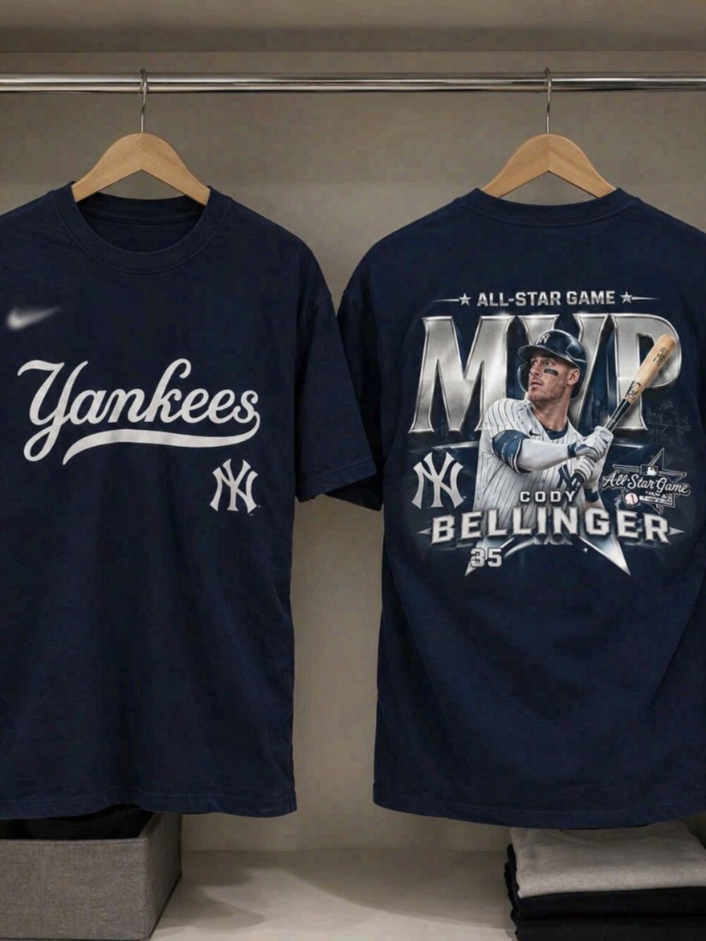 New York Yankees Cody Bellinger All-Star MVP Graphic T-Shirt